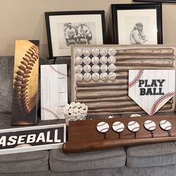 Baseball decor