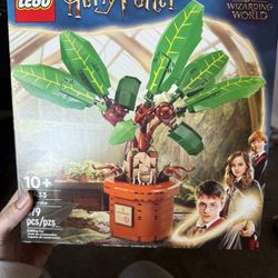 New Harry Potter Lego Mandrake Set