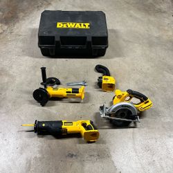 Dewalt 4 Piece Combo Set (bare) 