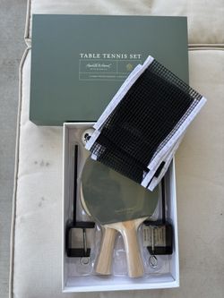 Hearth And Hand Table Tennis Set NEW