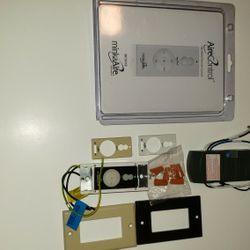 MINKA AIRE CEILING FAN WALL MOUNTED REMOTE AND CONTROL PANEL