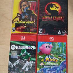 Sealed Nintendo Switch 2 Games