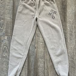 Beige Sweatpants