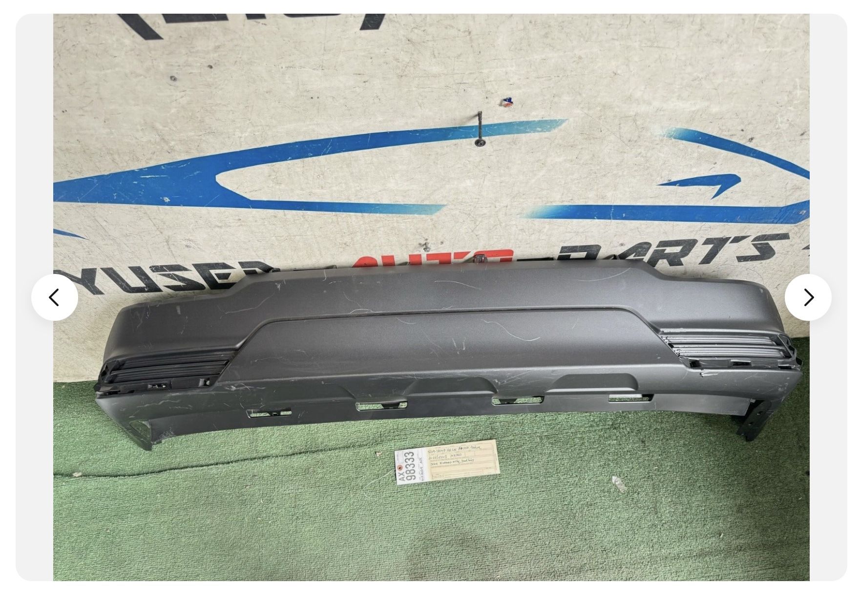 2022 - 2023 - 2024 - 2025 LEXUS NX350 NX 350 REAR LOWER BUMPER VALANCE OEM AX98333