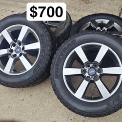 F150 Wheels A/t Tires 33"