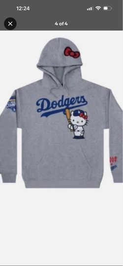 LA Dodgers Hello Kitty Graphic Hoodie  XL