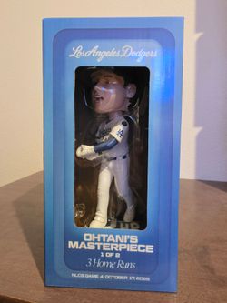LA Dodgers Ohtani's Masterpiece Bobblehead 1 of 2