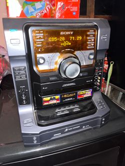 Sony LBT-ZX6 Mini Hi-Fi Stereo System with 5-disc CD