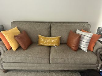 Sofa with Chair and Ottoman