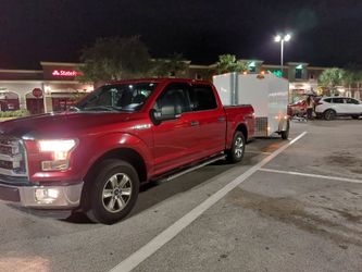 F150 with trailer
