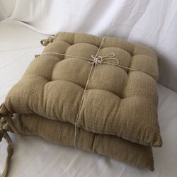 Neutral Colored Chair pads (2)  $15