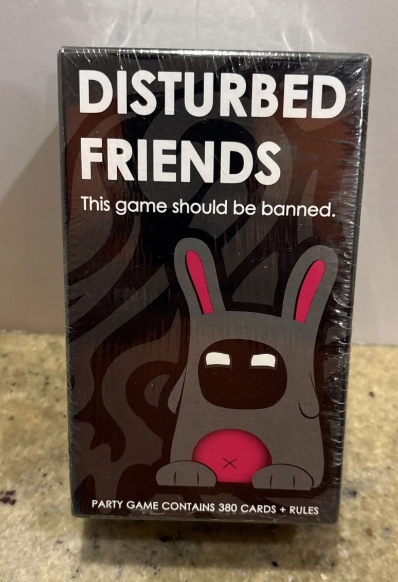 Disturbed Friends game should be banned Sealed Party Game