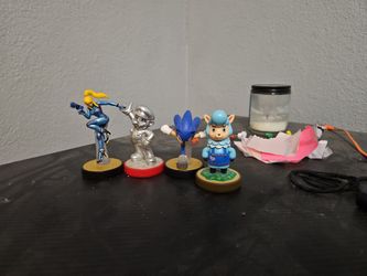 Amiibos Sonic Metal Mario Zero Suit Samus Cryus 