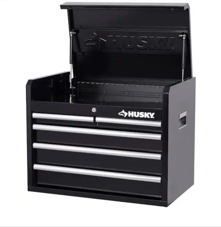 Husky
Tool Storage 26 in. W 5-Drawer Gloss Black Top Tool Chest
