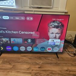 50" 4K Smart TV: TCL 50Q550G
