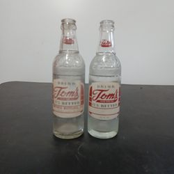 Older Tom's Soda. Bottles