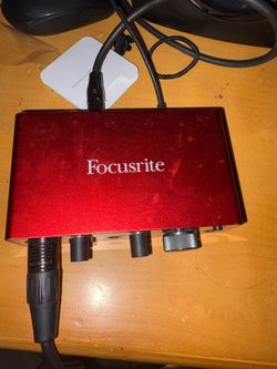 Scarlett solo audio interface