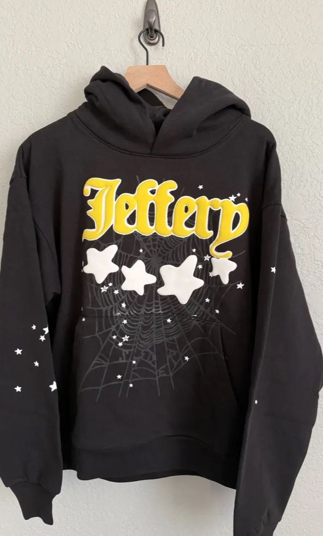 Sp5der Jeffery Hoodie 'Black'