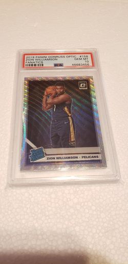 Zion Fanatics PSA 10