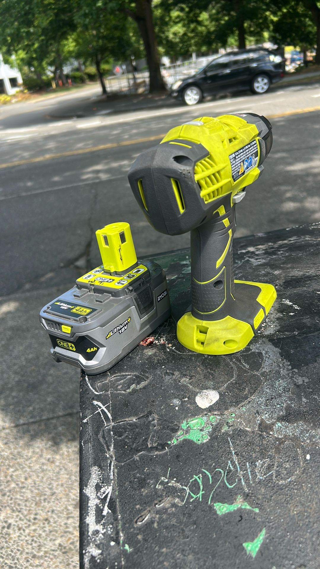 RYOBI One+ 18V Brushless Cordless 1/2 in. High Torque Impact Wrench