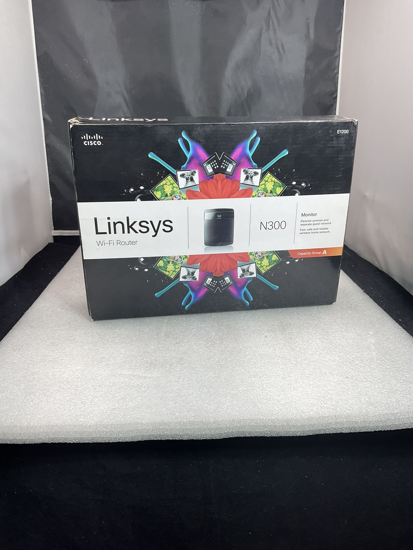 Linksys Wi-Fi Router N300 Better Internet Speed