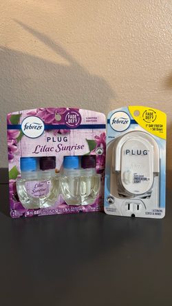 Febreze Plug Lilac Sunrise Refills + Warmer Set