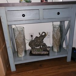 Console Table-Beach Or Rustic Look