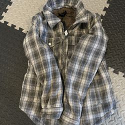 Sherpa Lined Jacket Flannel