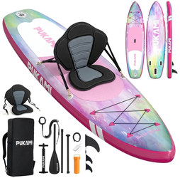 ✨️Brand new✨🩷Pink🩷 PUKAMI Inflatable Stand Up Paddle Board