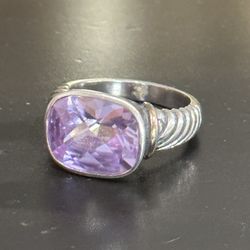David Yurman Amethyst Ring