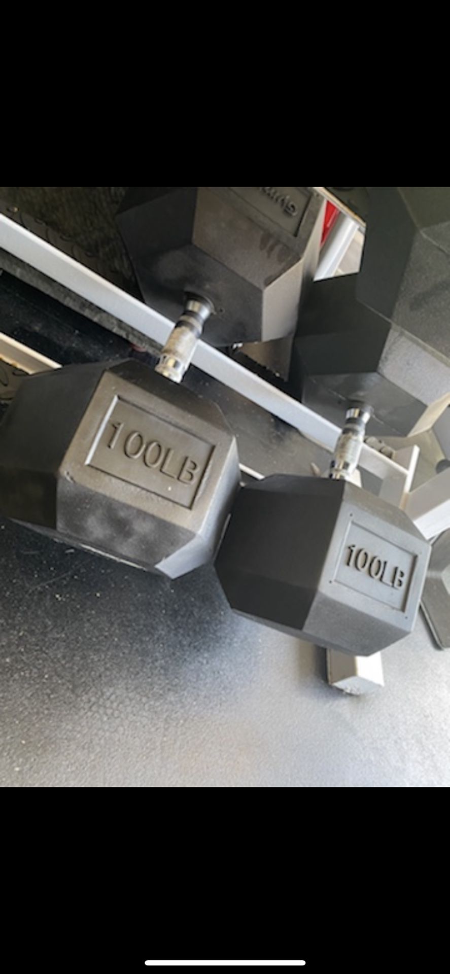 100 Pound Dumbbells (pair)