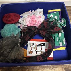 Hair Accessories Includes Storage Box 