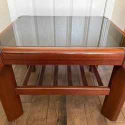 Hard Wood End Table