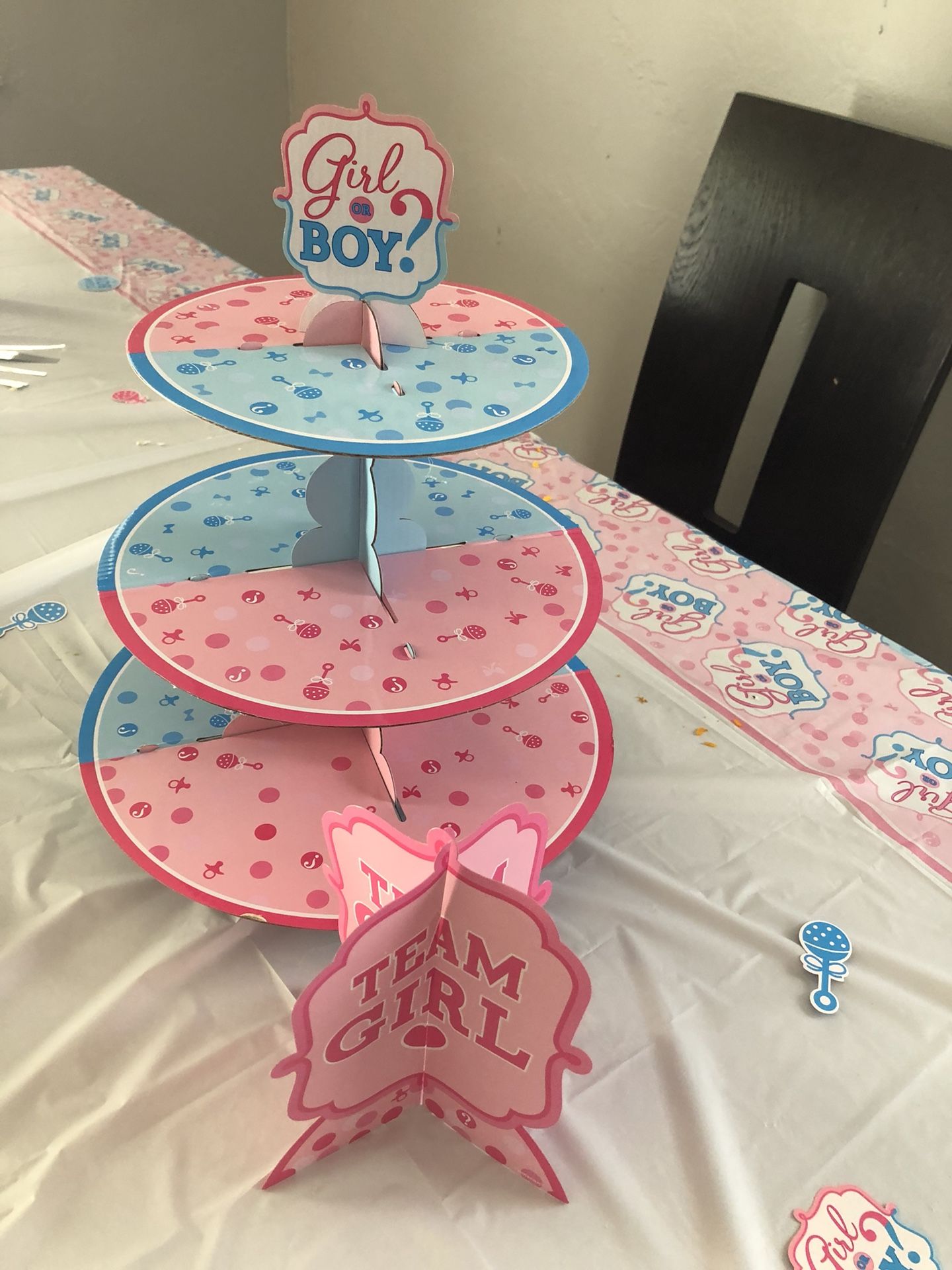 Gender Reveal party decorations