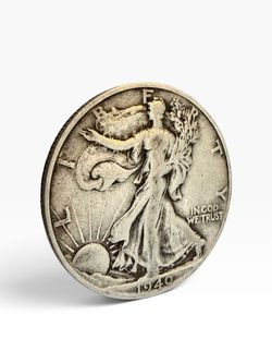 1940-S Walking Liberty Half Dollar 90% Silver San Francisco Mint US Coin