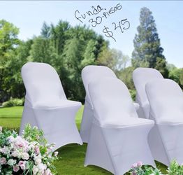Vendo manteles y fundas de sillas