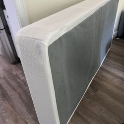 Twin Box Spring Heavy Duty Metal Mattress Foundation Bed Base with Fabric Cover