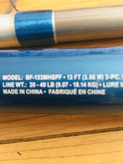 Fishing rod 13feet 3pc