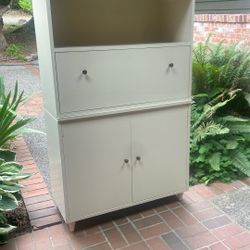 Desk Solid Wood Storage Clean