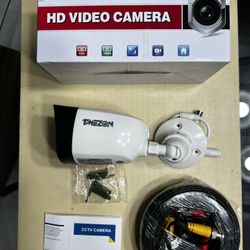  SECURITY  CAMERA HD OUTDOOR & INDOOR  WITH CABLE, “TMEZON HD CCTV Security Camera”  ( NEW $25 FIRM )