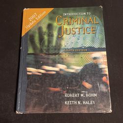 Intro To Criminal Justice 4th Edition
