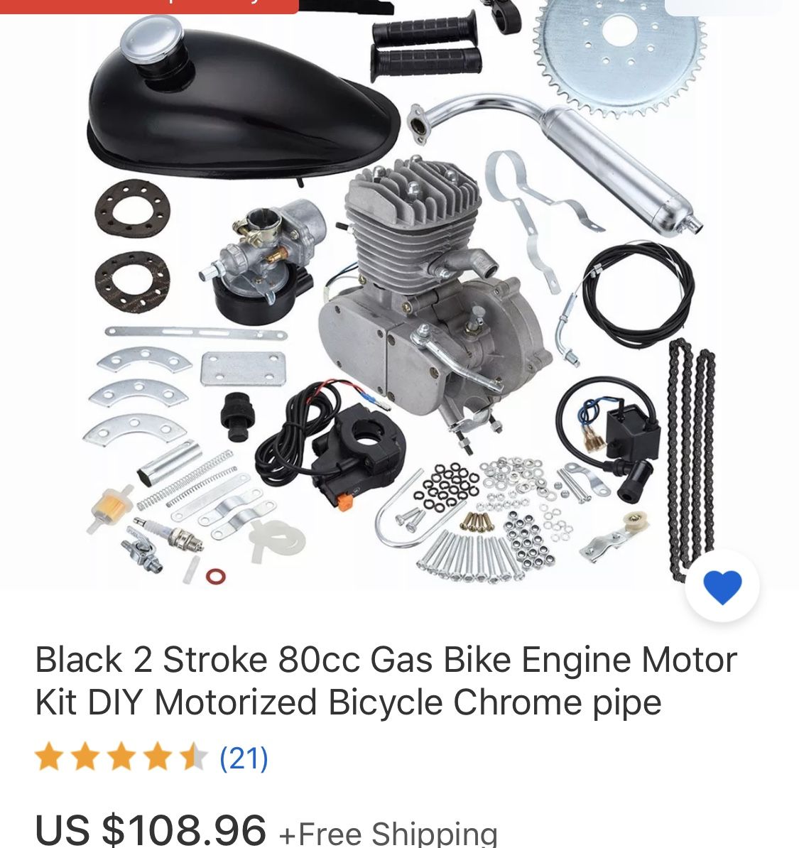 Bicycle motor kit