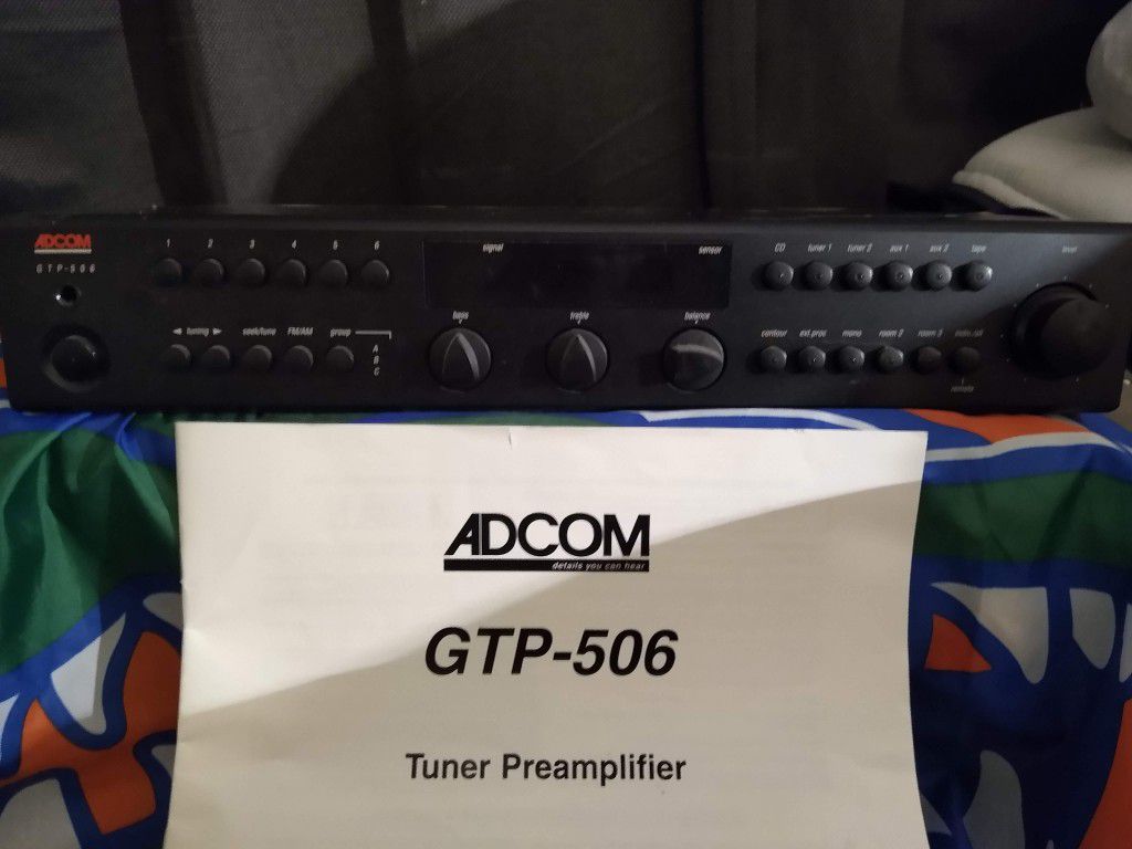 Tuner preamplifier, Home theater, stereo, receiver