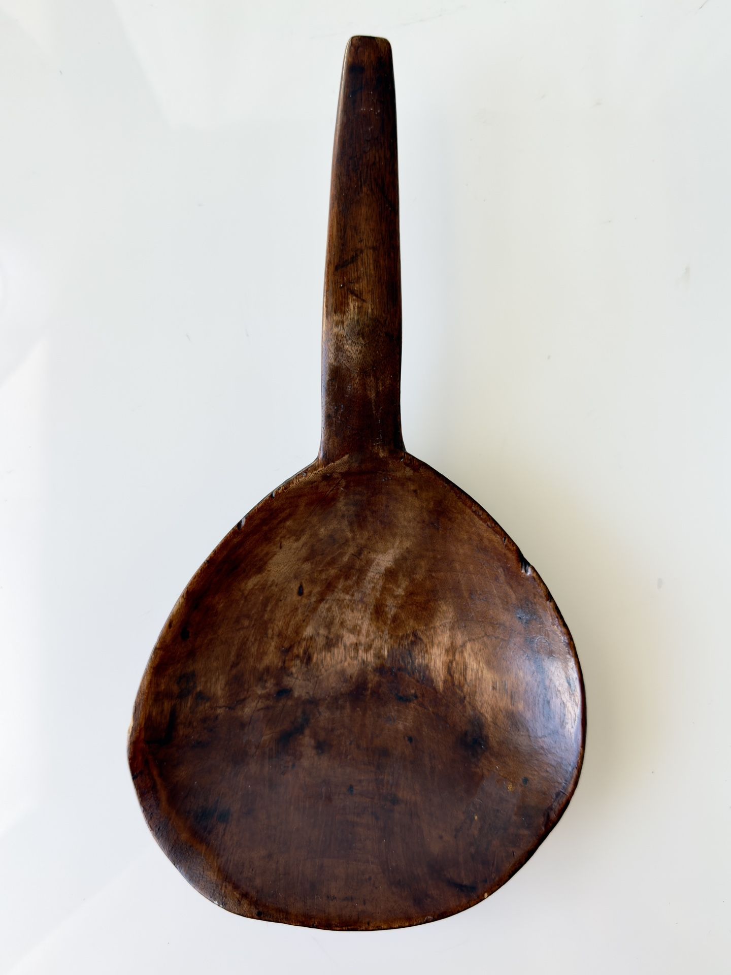Antique Primitive 19th Century American Burl Maple Butter Paddle, Excellent Condition  *Price Reduced 