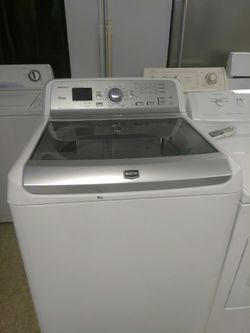 Maytag Bravo glass top washer