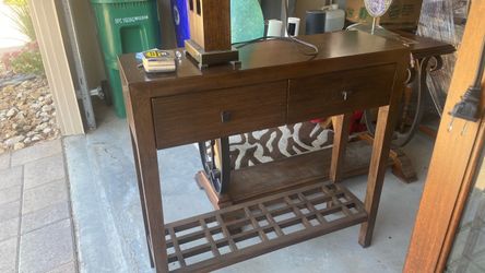 “Mariayee” Custom Bamboo Console