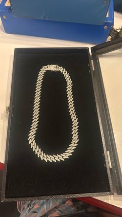 Silver Cuban Link Chain Necklace
