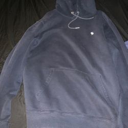 ambercombie blue hoodie