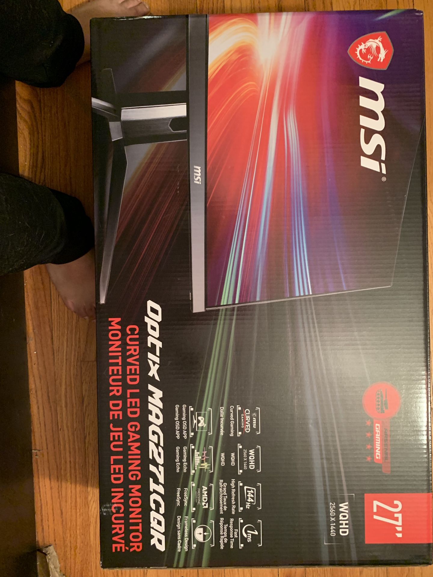 MSI MAG271CQR 27” 2k Monitor