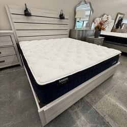 4 PC KING BEDROOM SET